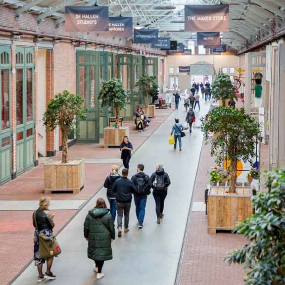 De Passage van De Hallen in Amsterdam