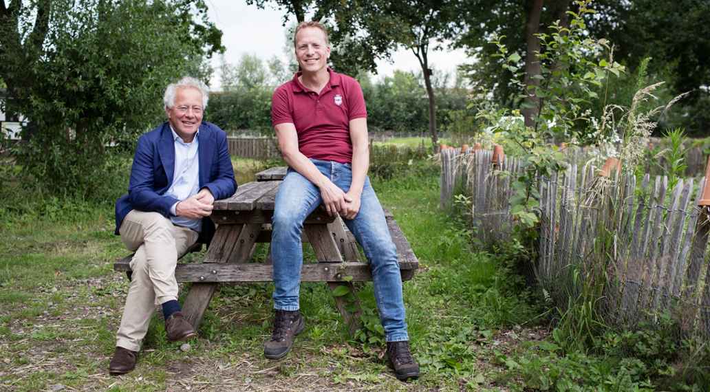 Kees van Biert en Geert van der Veer van Aardpeer