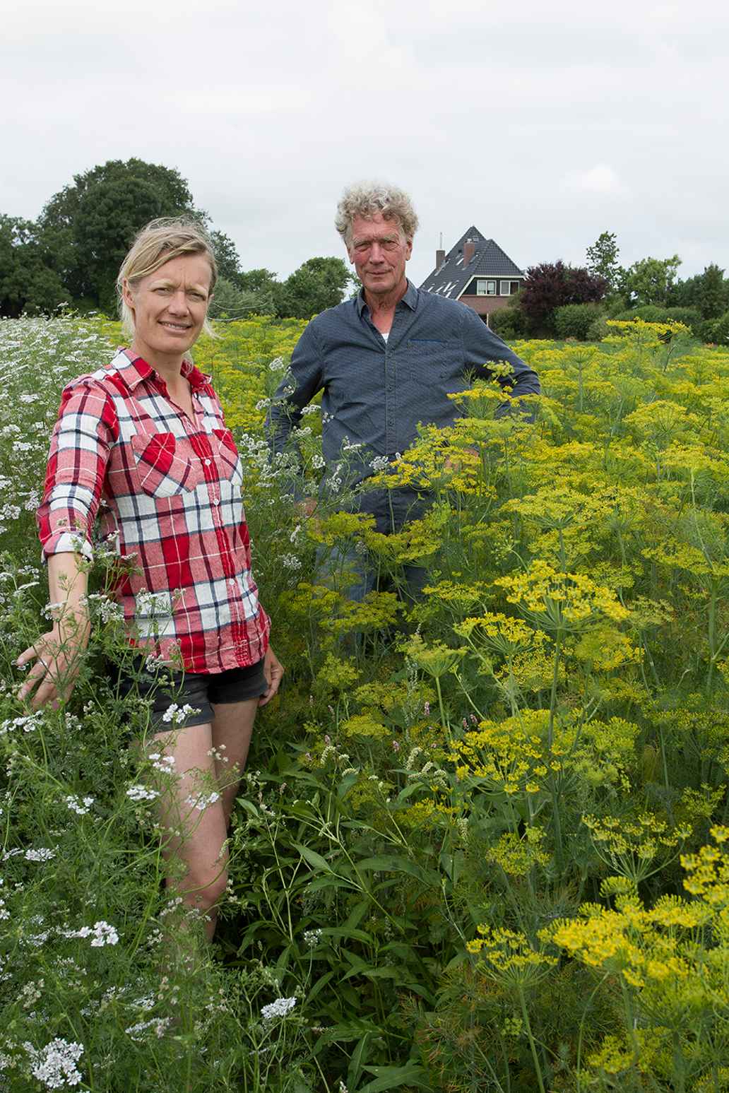 Jorinde en haar vader Jan Schrijver van de Lepelaar