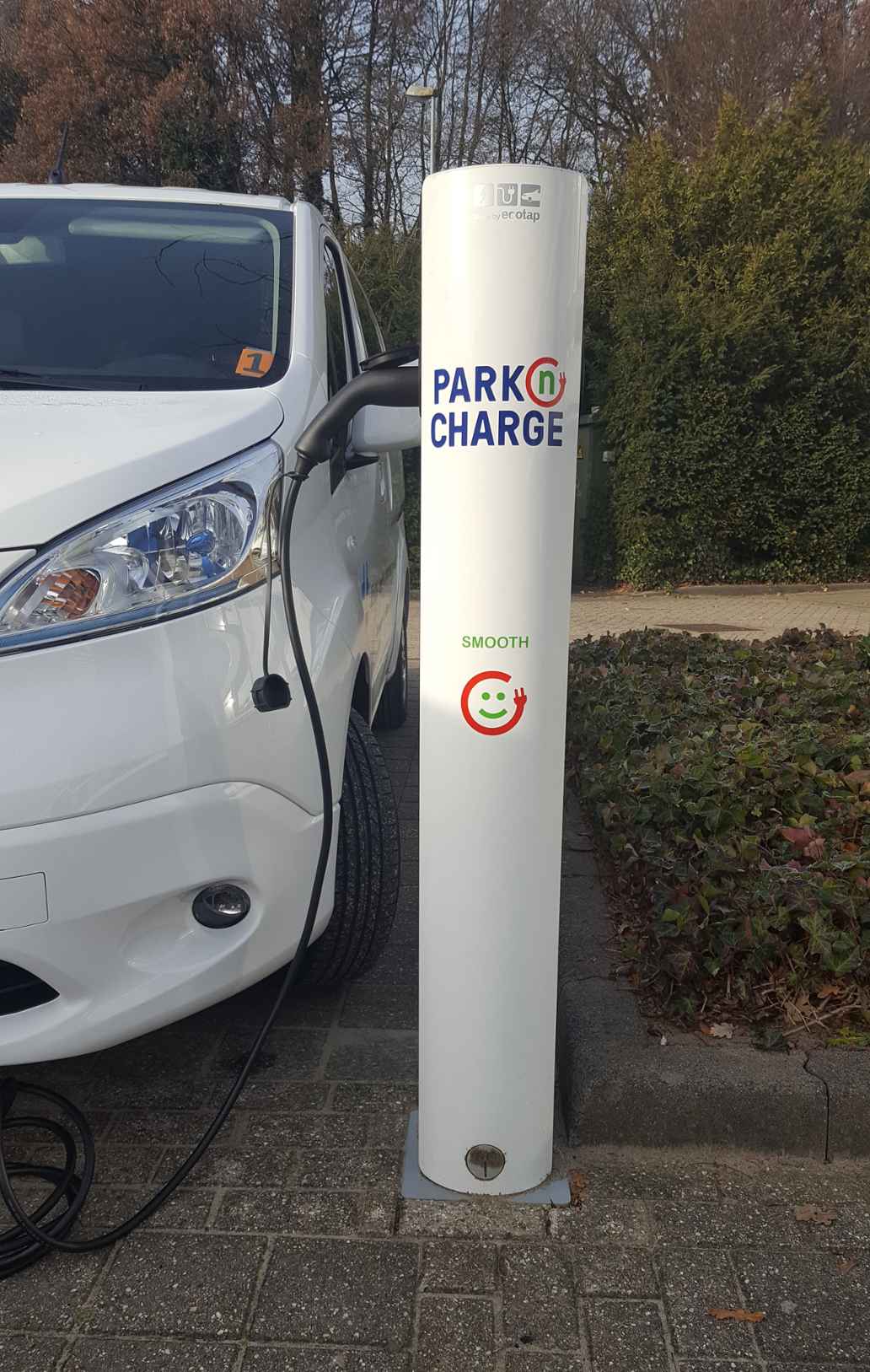 Laadpaal voor elektrische auto's van ParknCharge