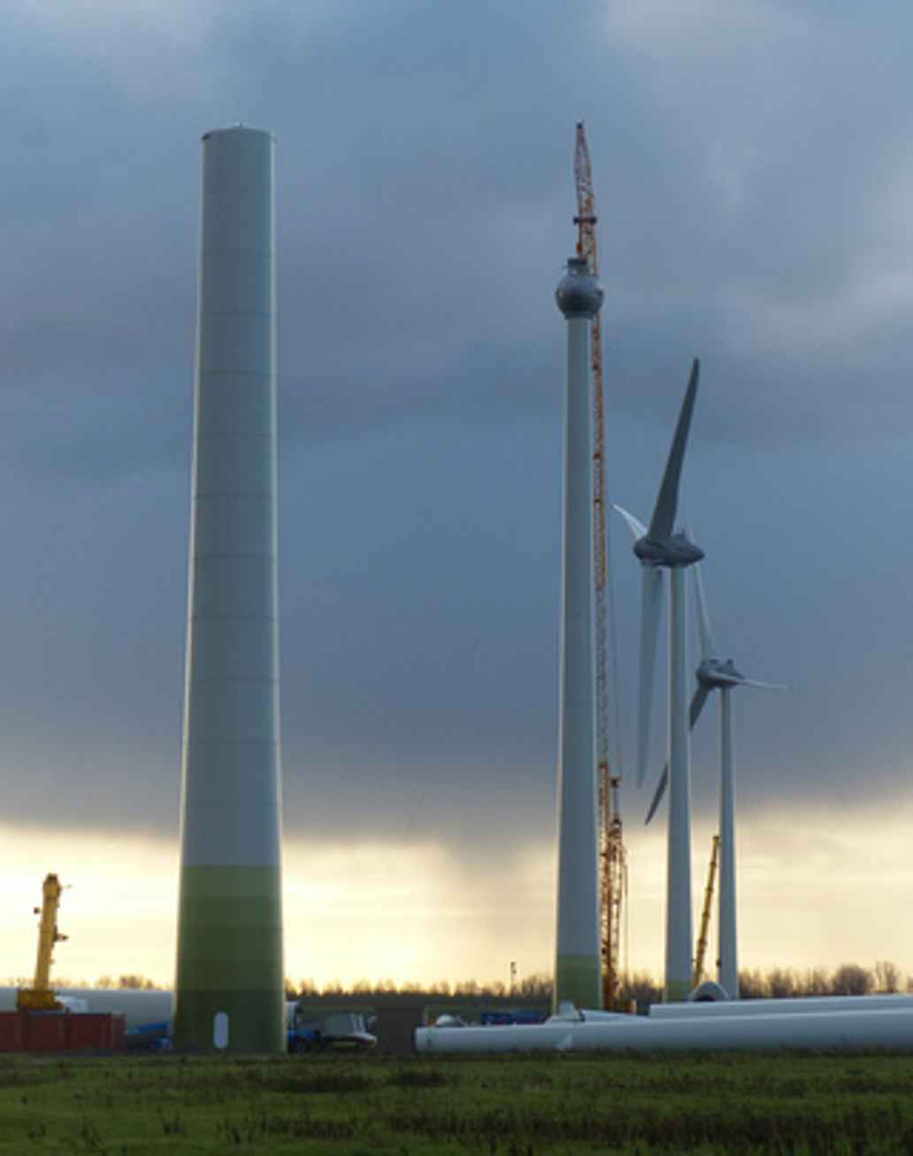 Vier turbines