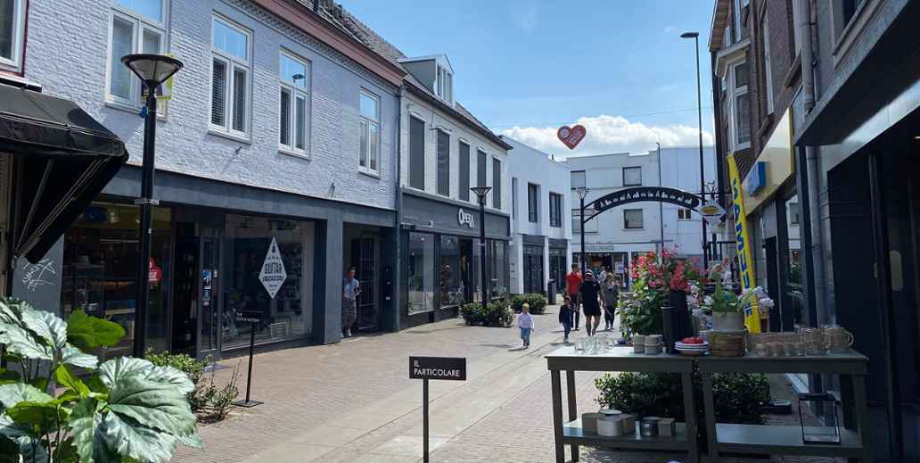 De Kerkstraat in Oss